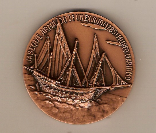 ESPAÑA- MEDALLA DE COBRE -11º SALON NAUTICO BARCELONA 1973